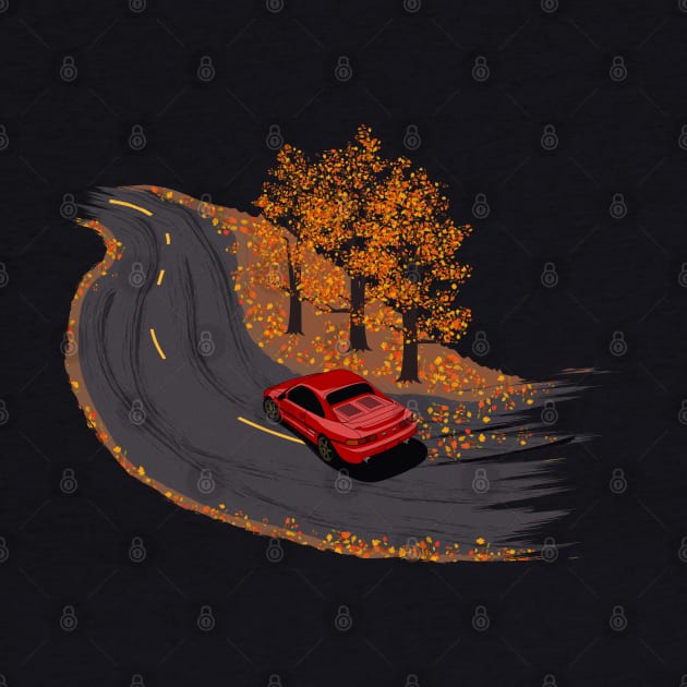 MR2 Autumn Drive by AutomotiveArt